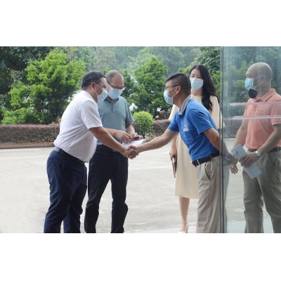 开平市张副市长一行到访科仕特进行调研暖企行动